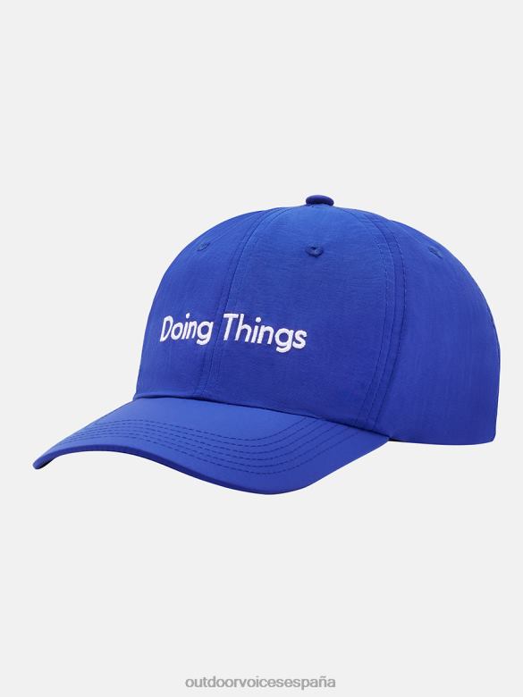 sombrero de hacer cosas DX0T106 accesorio Outdoor Voices unisexo azul