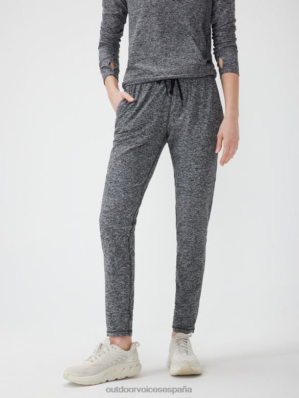 pantalón deportivo de punto nube DX0T29 ropa Outdoor Voices mujer cuero gris