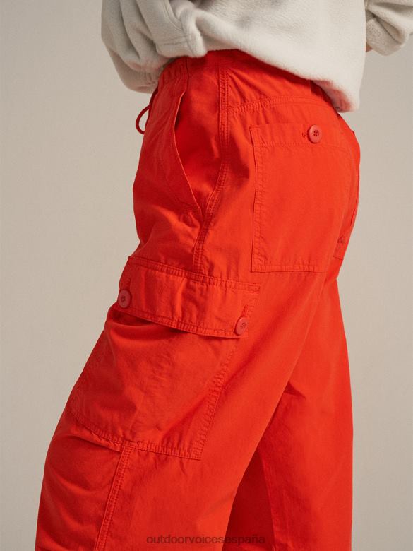 pantalón utilitario DX0T9 ropa Outdoor Voices mujer fuego