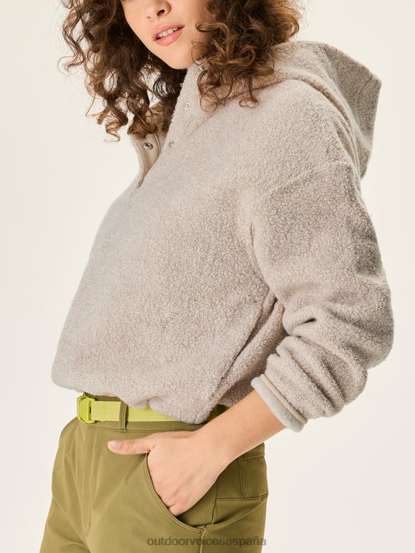 jersey corto de megapolar DX0T51 ropa Outdoor Voices mujer de moda